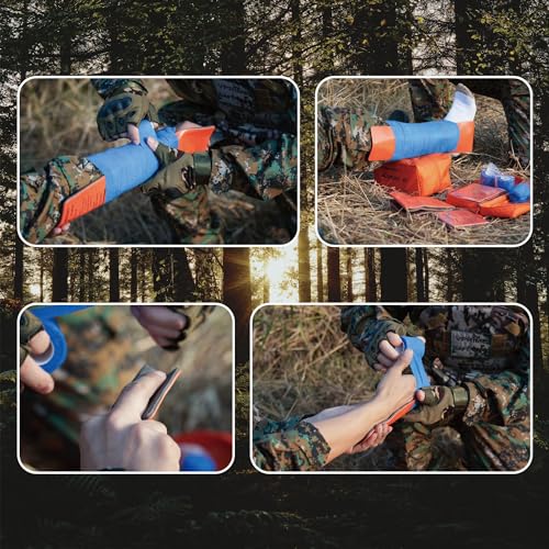 First Aid Splint 36 Inch Aluminum Waterproof Emergency Kit - 1 Pack