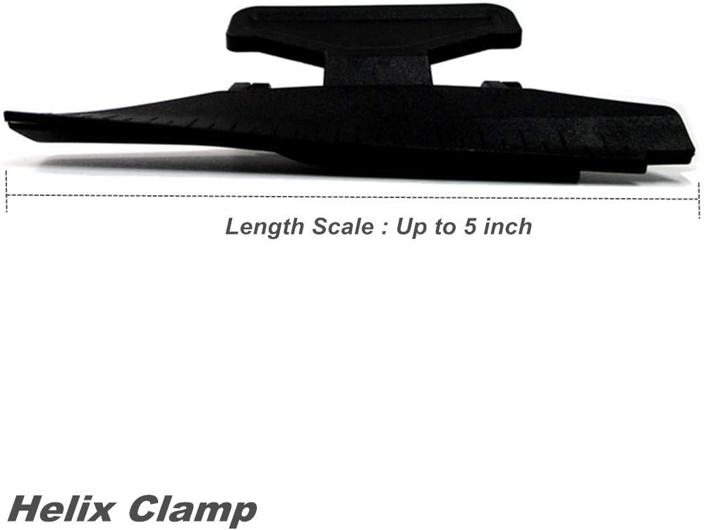 Fletching Kit Jig with Straightness Helical Clamps Right Wing for Archery Arrows Crossbow Bolt Feather Vanes DIY