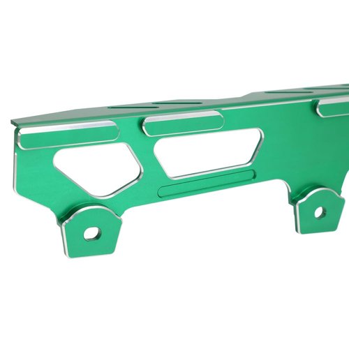 NACORE KLX110 Chain Guard CNC Chain Protector Cover for KLX110 2002-2023, KLX110L 2010-2023 Dirt Bike, Green