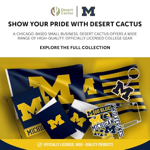 University of Michigan Embroidered Baseball Hat - Blue