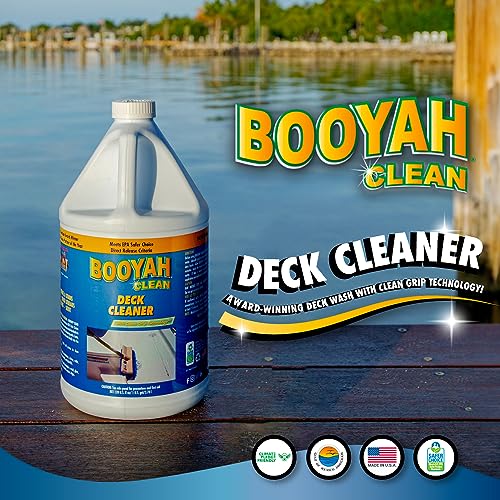 128 Fl Oz Deck Cleaner - Non-Skid & Flat Surfaces, Eco-Friendly, EPA Safer Certified
