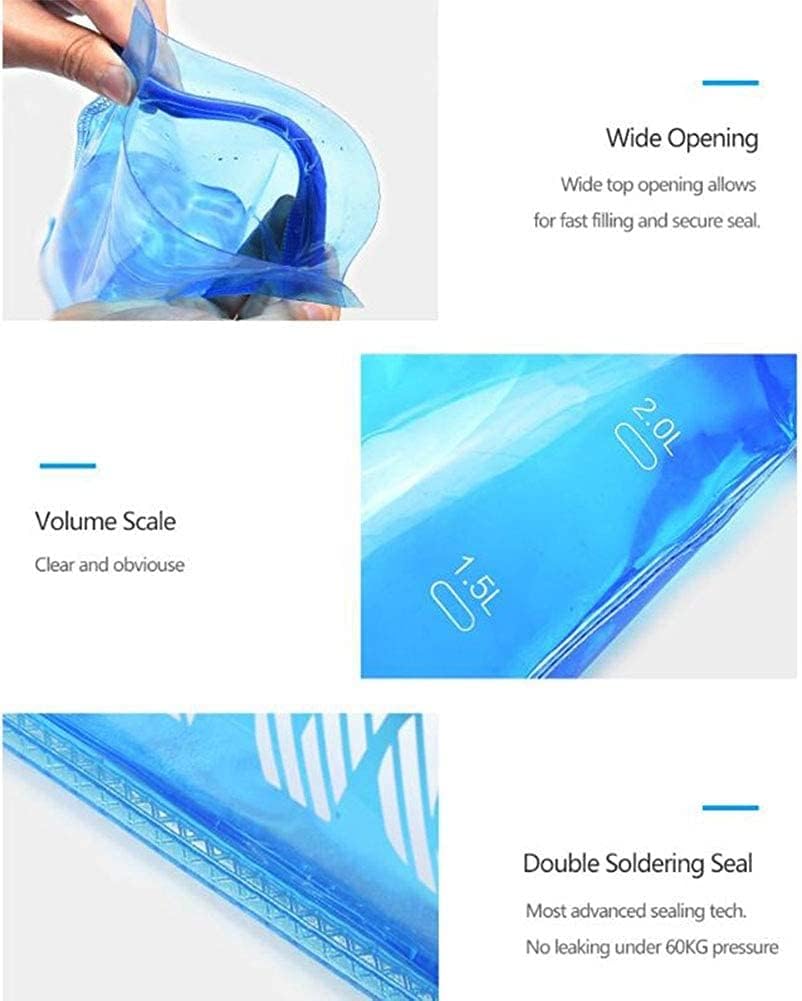 AONIJIE Hydration Bladder Water Reservoir Bag BPA Free for Hiking Biking Climbing Hunting Running