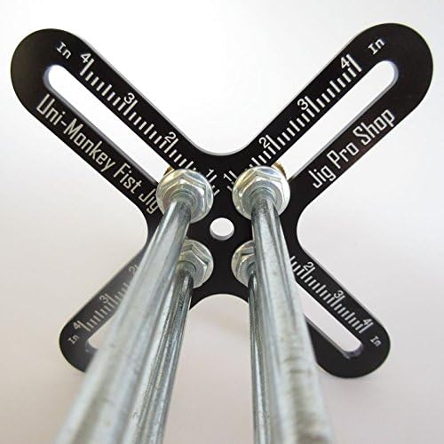 Uni-Monkey Paracord Tool Jig ~ Makes Ball Knots from 5/8" to 4"
