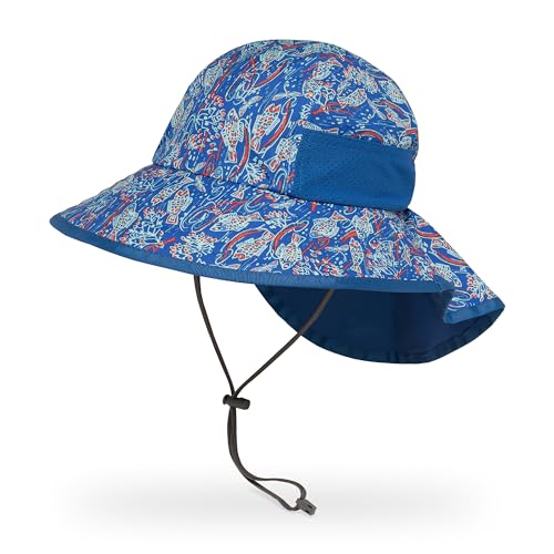 Kids Play Hat - Sunday Afternoons Wild River Medium - Sun Protection