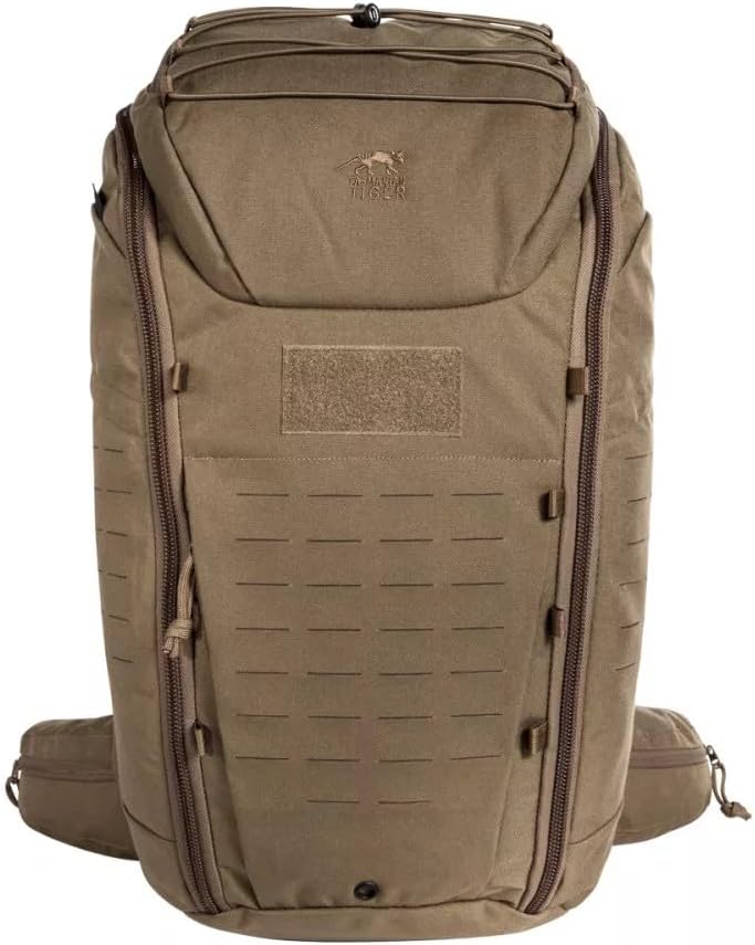 Tasmanian Tiger Modular Pack 30, Tactical MOLLE Backpack with Internal Storage Pouches and Holster, Multicam