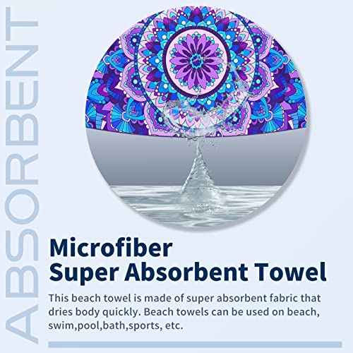 Microfiber Sand Free Beach Towel Thin Quick Dry Super Absorbent Oversized Large Lightweight Towels for Travel Sports Pool Swimming Bath Camping Yoga Girls Women Adults