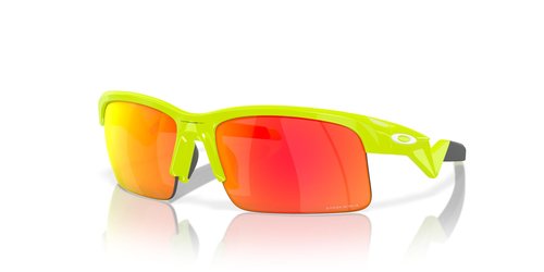 Oakley Youth OJ9013 Capacitor Sunglasses, Polished Retina Burn/Prizm Ruby, 63 mm