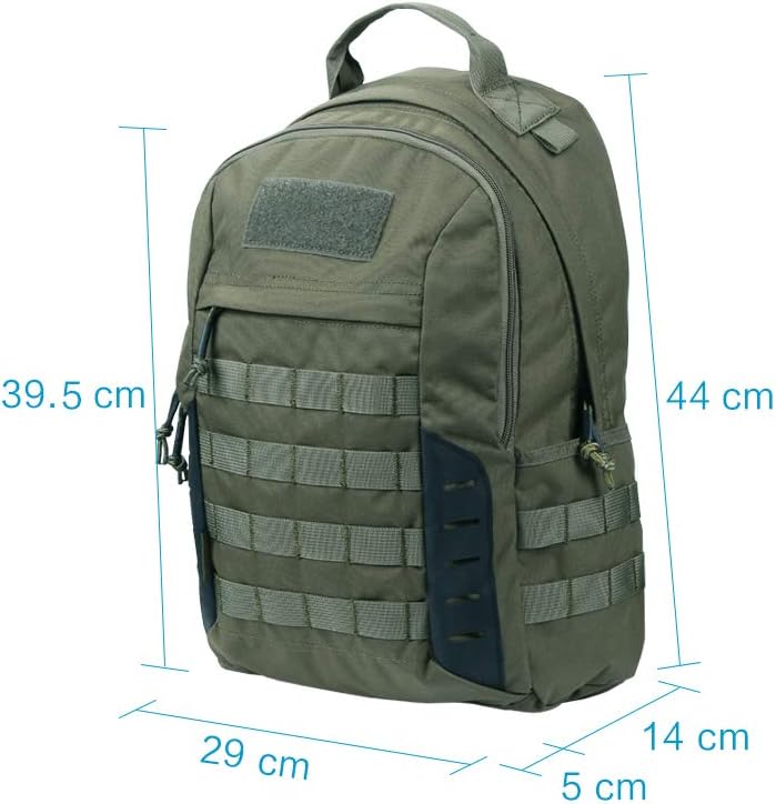 EXCELLENT ELITE SPANKER Military Tactical Backpack 18L Molle Backpacks Army Assault Survival Rucksack Pack (RGN)