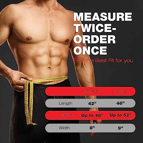 ActiveGear Premium Waist Trimmer & Trainer Belt for Men and Women - Sweat-Enhancing Slimming Wrap for Stomach, Adjustable Fit