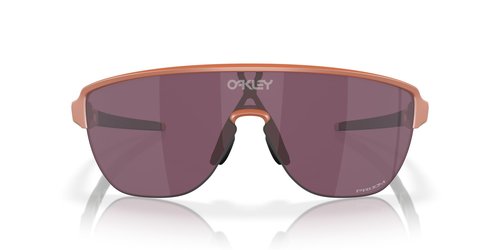 Oakley OO9248A Corridor Low Bridge Fit Rectangular Sunglasses, Matte Ginger/Prizm Road Black, 42 mm
