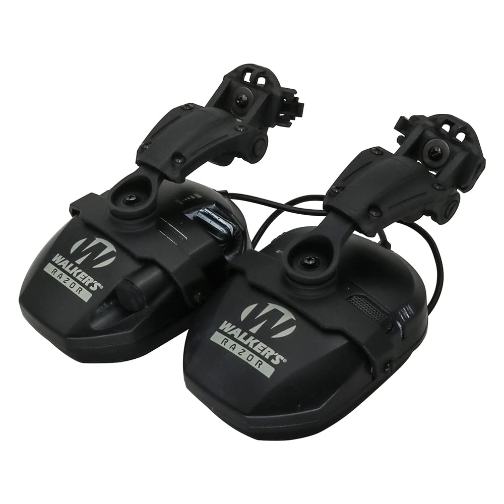 Bifrost Gear COM-RAC Tactical Helmet Rail Adapter for Walker's Razor Headset (Black)