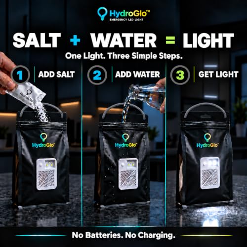 Salt Water Emergency Lantern for Power Outages - 1 Count