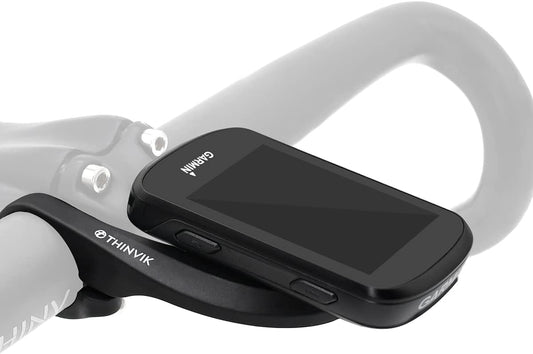 Thinvik Out Front Bike Computer Mount for Garmin Edge 830 820 810 800 530 520 Plus 520 510 500 200 130 25 GPS Compatible with 31.8mm 25.4mm Handlebar