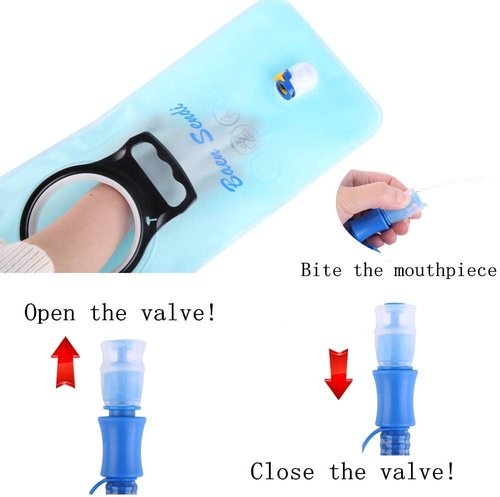 Hydration Pack with 2L Backpack Water Bladder - Great for Outdoor Sports of Running Hiking Camping Cycling Skiing