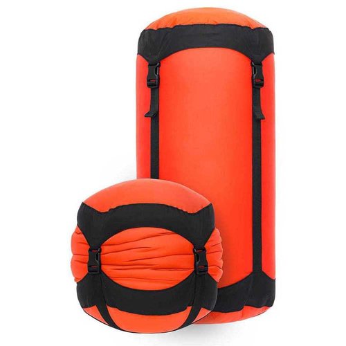 Sea to Summit Lightweight Compression Sack, Space-Saving Outdoor and Travel Storage, 5 Liter, Spicy Orange