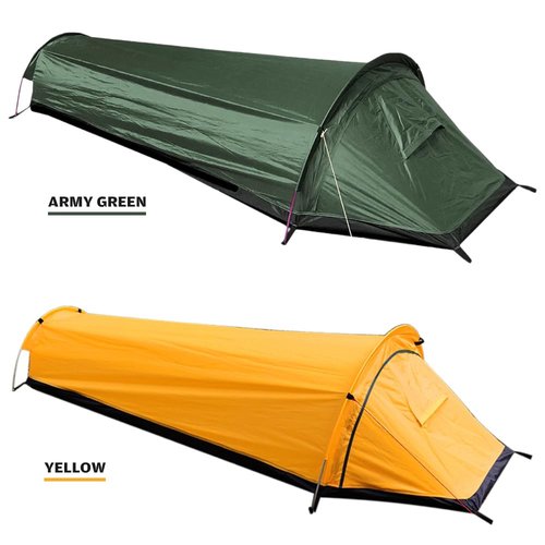Backpacking Tent,HUIOP Backpacking Tent Outdoor Camping Sleeping Bag Tent Lightweight Single Person Tent