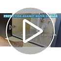 Xtreme Mats Waterproof Under Sink Mat - Grey, 34.25 x 22.25 Inches, Leak-Proof Cabinet Protector