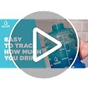 AQUAFIT 128 Oz Water Bottle with Time Marker & 2-in-1 Lid - BPA Free