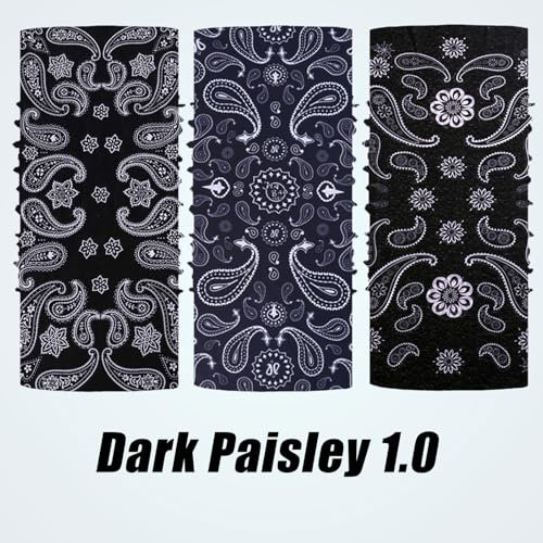 Unisex Breathable Microfiber Neck Gaiter Face Mask for Outdoor Activities