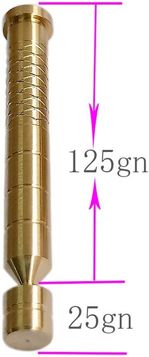 Field Points Copper Bolt with Surface Embossed Inserts Inner Diameter .244 Carbon Arrow (12-Pack)