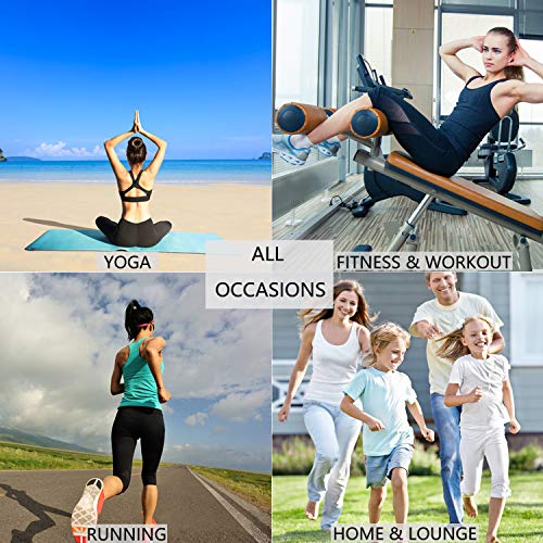 Hibelle Womens Watermelon Red Yoga Tank Top - Medium, Racerback Workout Shirt