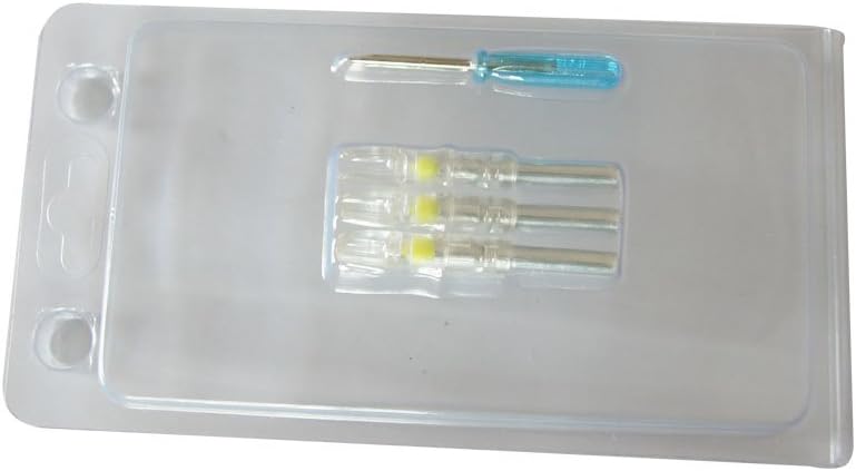 Automatically Lighted Led Nocks for Inner Diameter 6.3 mm Compound Bow Arrows GT Size Pack of 6