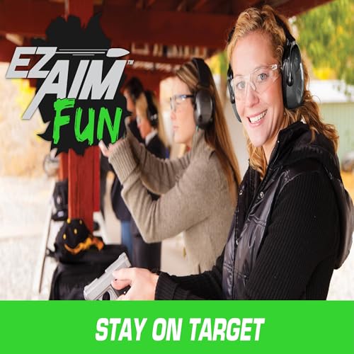EZ Aim Fun Gallery Paper Shooting Target, 23" x 19," 4-Pack, Multi