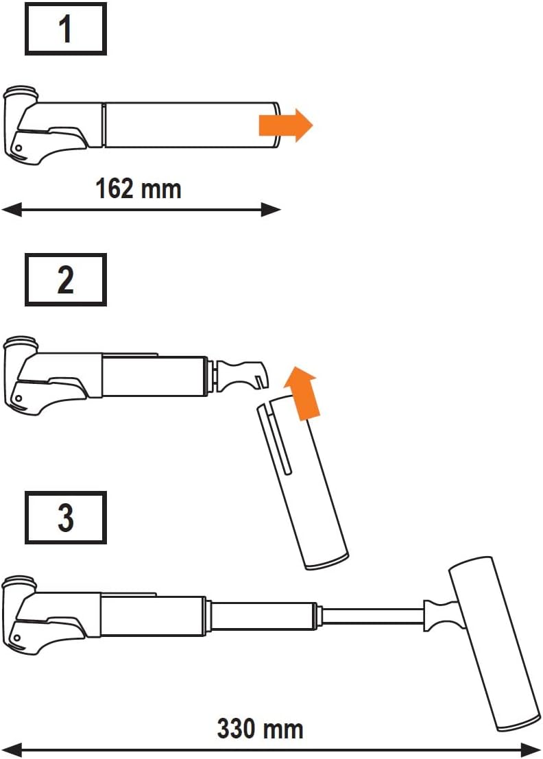 SKS Germany Supershort Mini Pump