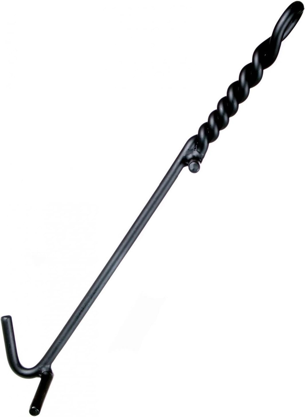 Lodge Camp Dutch Oven Lid Lifter. Black 9 MM Bar Stock for Lifting and Carrying Dutch Ovens. (Black Finish)