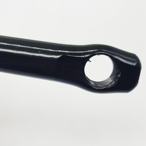 ZZRSDAN One Piece Black Crankarm Set,Wide One Piece Bike Crank to Crank Assembly Kit