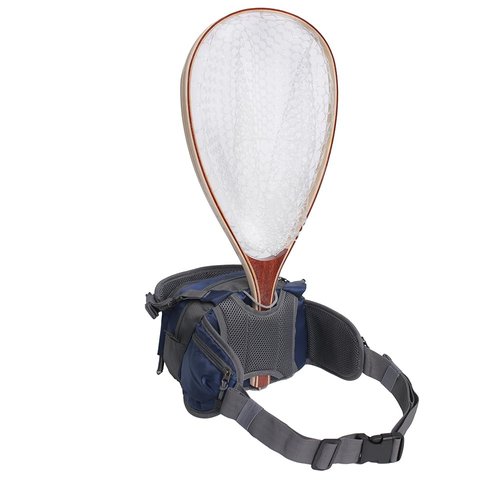 Raprance Fly Fishing Waist Pack with Adjustable Waist Strap, Multi Pocket Fall River Fishing Chest Pack