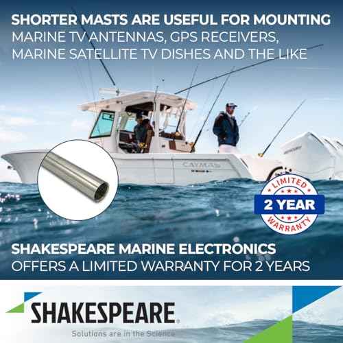 Shakespeare 4700-1 1' Heavy-Duty Stainless Steel Extension Mast
