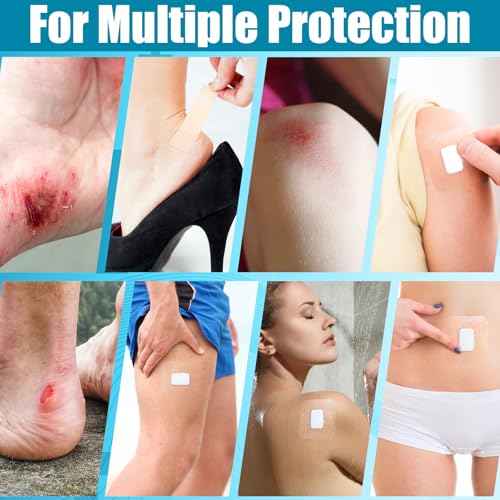 Geiserailie 30 Pack Transparent Film Dressing with Pad, Waterproof Adhesive Bandages, Wound Cover Patches, Clear Barrier Film for Showering, Swimming, Tattoo(2.36 x 2.76 Inches)