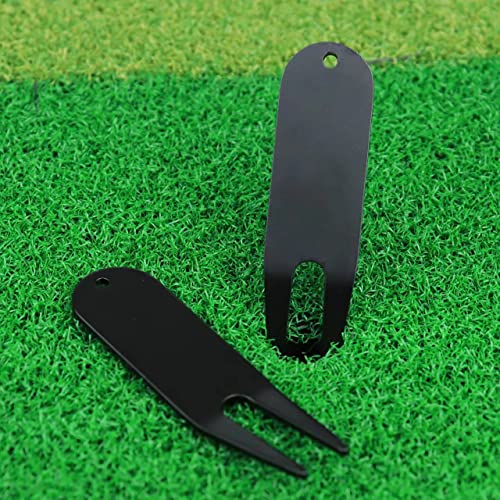 6 Pack Golf Divot Repair Tools - Lightweight and Durable Metal Golf Accessories