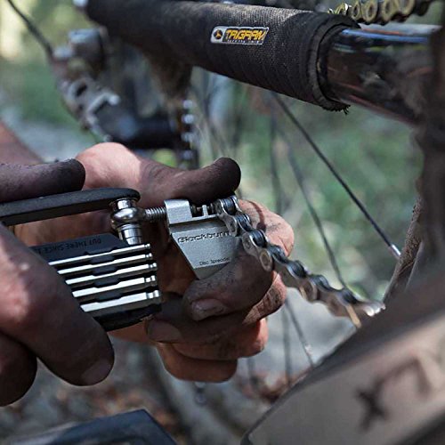 Bike Multi-Tool with 19 Functions - Chain Hook, Brake Pad Spreader, Hex & Torx Keys