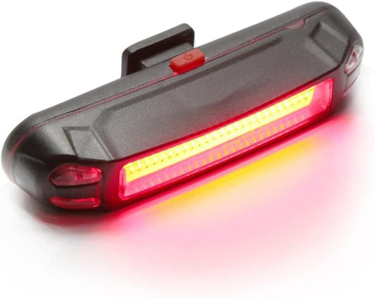 Superdream Waterproof Rear Bike Light USB Rechargeable, LED Bicycle Tail Light for Cycling Safety Flashlight
