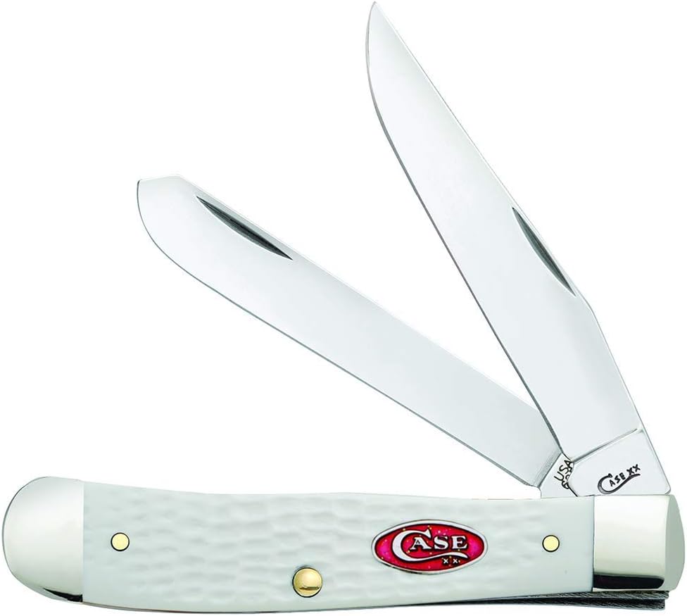 Case XX WR Pocket Knife Orange Synthetic Trapper Item #80500 - (4254 SS) - Length Closed: 4 1/8 Inches