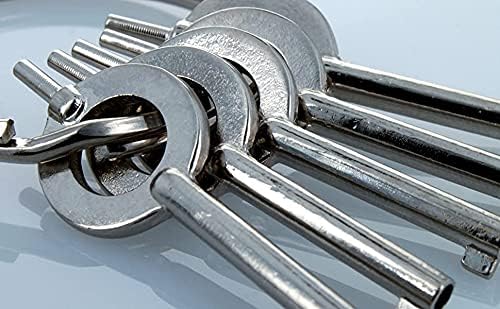 ASR Tactical 5-Pack American Universal Handcuff Keys Standard Issue Law Enforcement