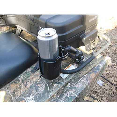 RAM Mounts Level Cup 16oz Drink Holder with Handlebar U-Bolt Base RAM-B-132RU with Medium Arm for Motorcycle, ATV/UTV, Bike