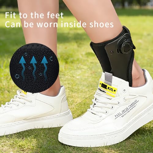 Laway Upgrade AFO Foot Drop Brace Right Large Support for Walking