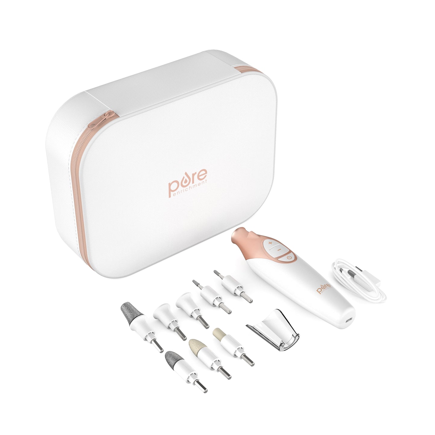 Rechargeable Electric Nail Drill Set | Cordless Manicure & Pedicure for Acrylic Gel