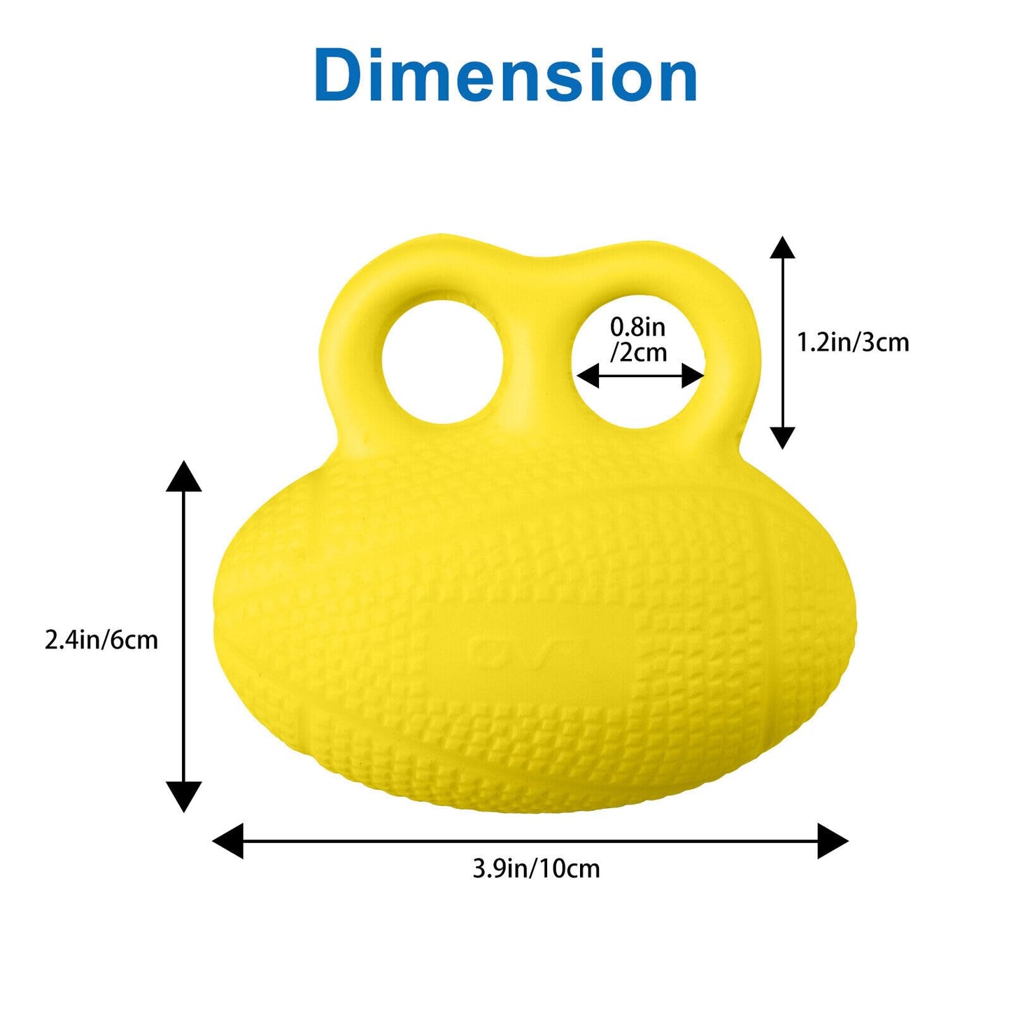 Hand Finger Gripper Exerciser Ball Strength Training Grip Circle Grips - Suitable Stress Therapy Relief Squeeze Training