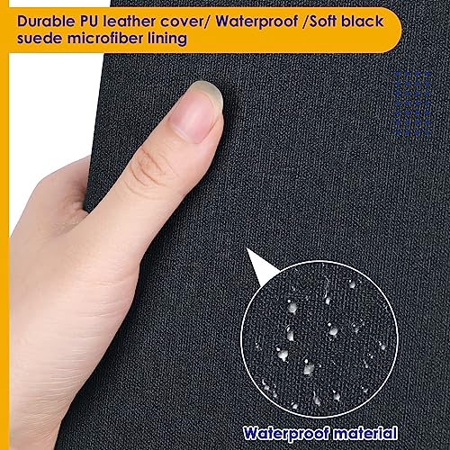 Black 900 Pockets Card Binder for Trading Cards & Sports Cards - Durable PU Cover Zip Organizer