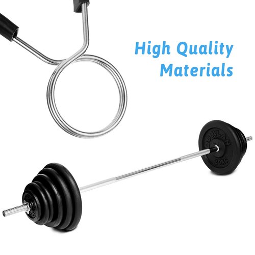 simarro Weight Clips for Bars, 8pcs 1 Inch Barbell Clamps Stainless Steel Weight Bar Clamps Barbell Collars Fitness Bar Clips Weight Bar Clamps for Weightlifting Strength Training Working Out