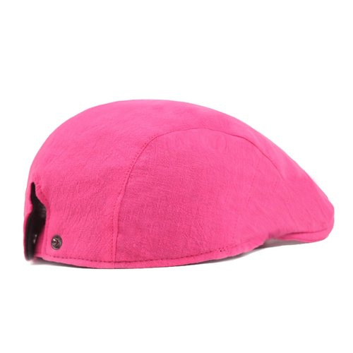 Reyox Unisex Newsboy Hat Vintage Beret Flat Ivy Cabbie Driving Hunting Cap Hot Pink