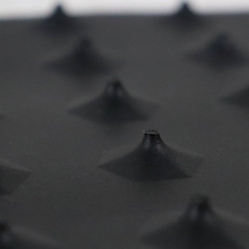 Krown Snow Skate Studded Snowskate Grip - 90 Total Studs on 2 Sheets - Easy Peel and Stick Stomp Pad Style Traction