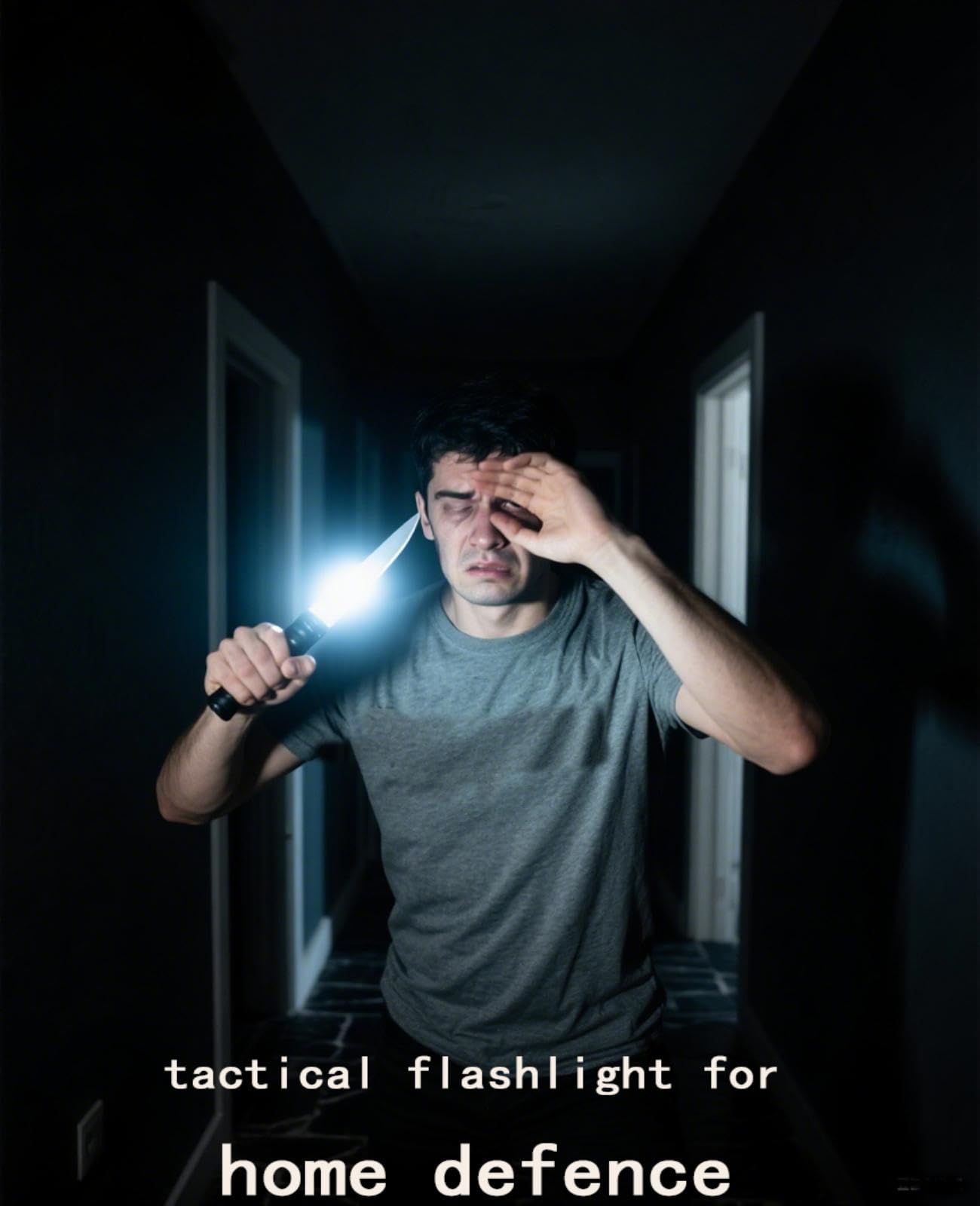 EZshoot 2500 Lumens Rifle Laser Light Combo Compatible with M-Rail, Rechargeable Ar Light Laser Combo with Magnetic Remote Switch, Tactical Rifle Flashlight with Strobe Mode for Home Defense, Hunting