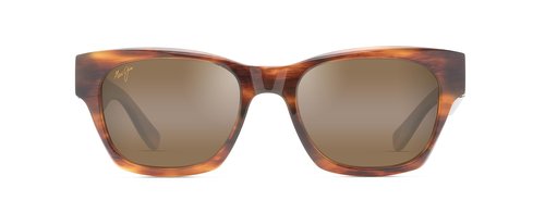 Maui Jim Men's and Women's Valley Isle Polarized Classic Sunglasses, Tortoise/HCL Bronze, Medium