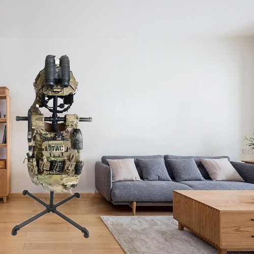 WANLZJ Organize Your Tactical Gear with Our Durable Armor Stand - Perfect for Police & Military Gear Storage