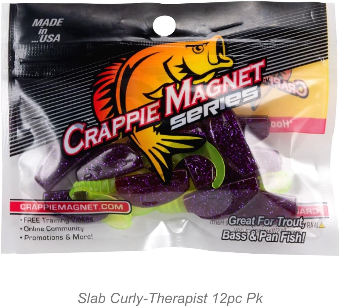Slab Curly 12-Piece Curly Tail Jig Pack